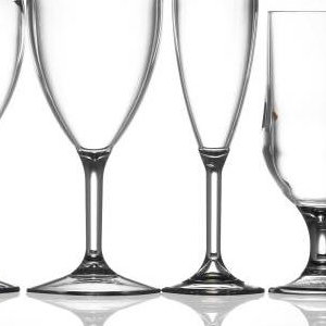 Reusable Stemmed Wineglasses