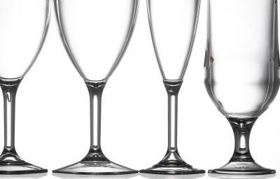 Reusable Stemmed Wineglasses