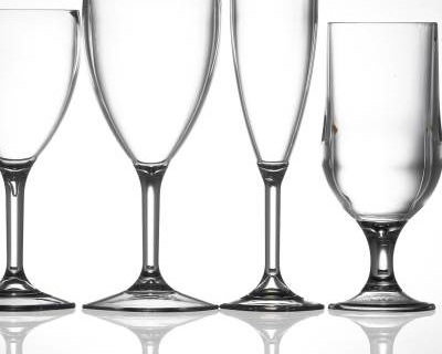 Reusable Stemmed Wineglasses