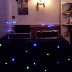 Black Bronze Rig with Starburst disco effects