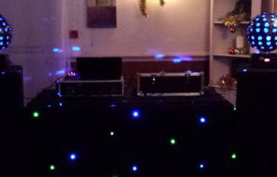 Black Bronze Rig with Starburst disco effects