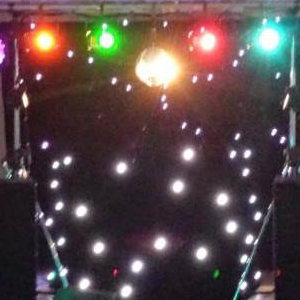 Black Gold Disco Rig with mirrorball