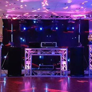 Large black hi-tech rig