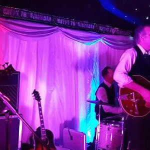 New Blue Beatles band in waistcoats