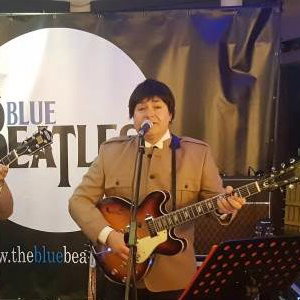 The Blue Beatles Duo - Scott & Jon - Nehru jackets