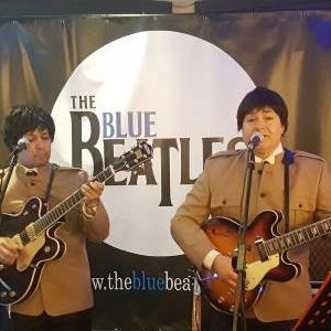 The Blue Beatles Duo - Scott & Jon - Nehru jackets