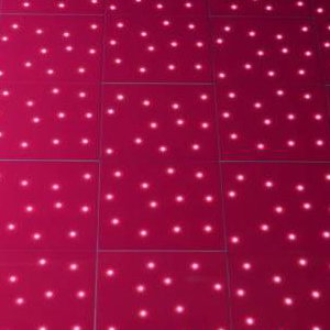 pink LED dance floor 1
