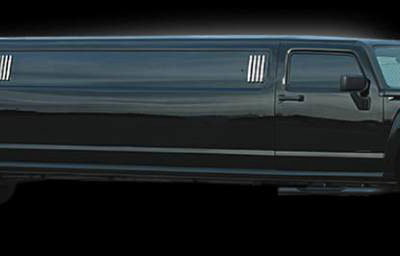 Black Hummer H3 Limousine (Up to 8)