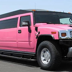 Pink Hummer H2 (Up to 16)