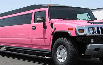 Pink Hummer H2 (Up to 16)