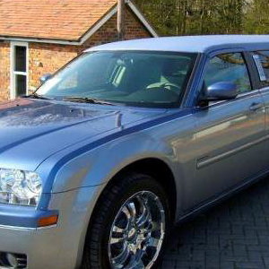 Silver Chrysler 300c