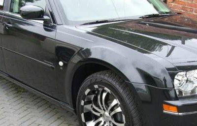 Black Chrysler 300c Limousine