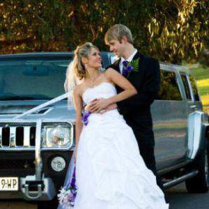 Silver Hummer H3 Limousine (Up to 8)