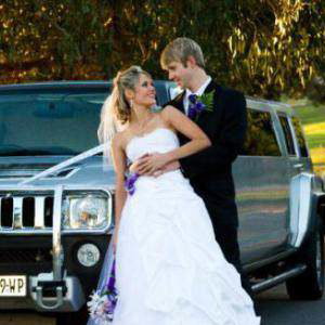 Silver Hummer H3 Limousine (Up to 8)