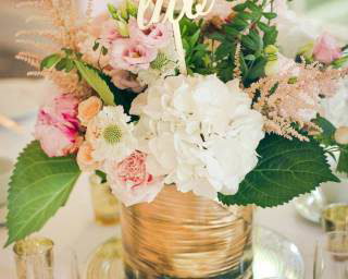 Low Wedding Centrepiece