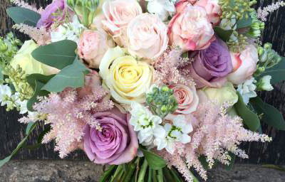 Pastel Bridal Bouquet