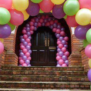 Spiral Balloon Arch