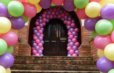 Spiral Balloon Arch