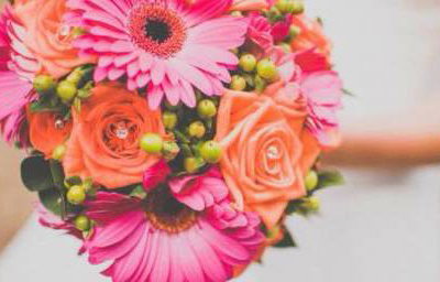 Vibrant Bridal Bouquet