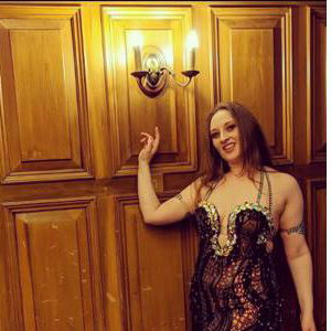 Doe Demure belly dance at The Grand Hotel