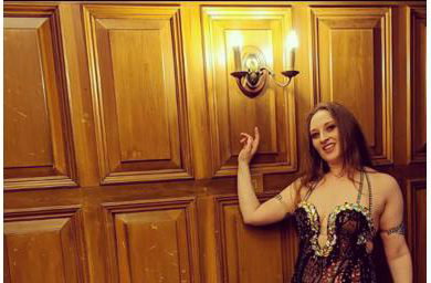 Doe Demure belly dance at The Grand Hotel