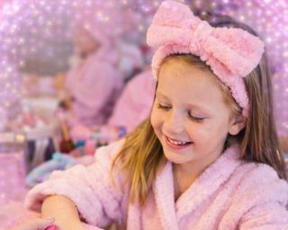 nail painting, glitter tattoos and lots of sparkle!