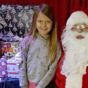 santa at little subs