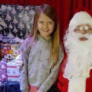 santa at little subs