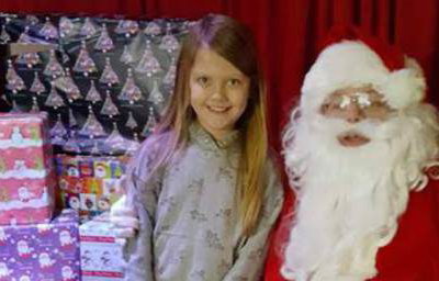 santa at little subs
