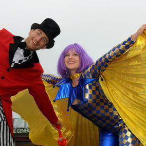 Stilt Walking Duo