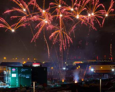 Bonfire Night displays