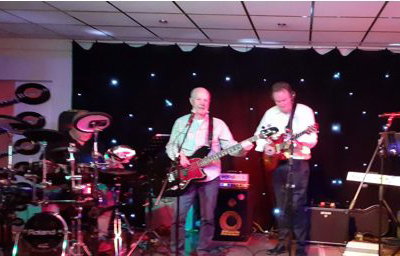 We also play as a 4 piece band
