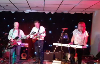 We also play as a 4 piece band