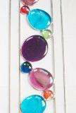 Glass beaded palel