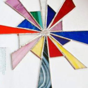 Glass windmill