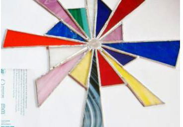 Glass windmill
