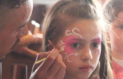 Lolly lollipop - face painting - kids party Bristol