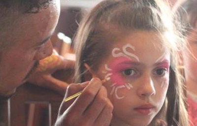 Lolly lollipop - face painting - kids party Bristol