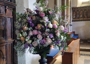 large flower displays
