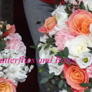 Coral Wedding Bouquets