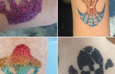 Glitter Tattoos