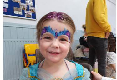 Face Paint & Hair Glitter