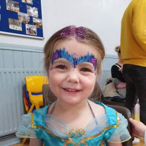 Face Paint & Hair Glitter
