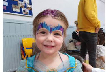 Face Paint & Hair Glitter