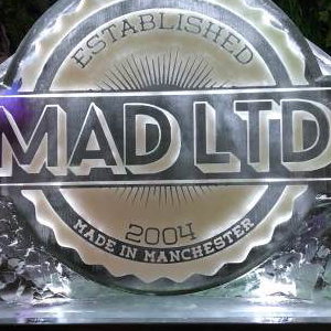 Mad Logo Double Ice Luge
