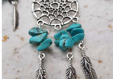 Gemstone Dream catcher jewellery