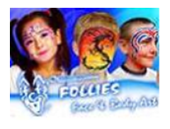 Follies Face & Body Art logo