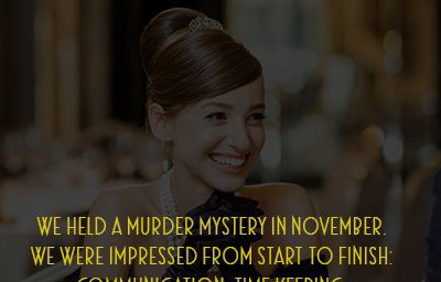You're the detective!