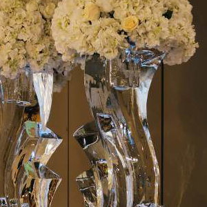 Ice Carvings Wedding Displays 