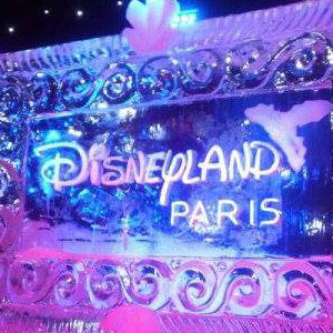 Corporate Logo in Ice 